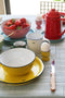 CABANAZ - eierdop, keramiek, EGG CUP, geel