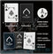 Texas' Finest Silver Pokerset - 500 Pokerchips - Professionele Speelkaarten - Inclusief E-Book