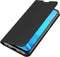 Dux Ducis - Slim bookcase hoes - Geschikt voor Oppo A72 - Zwart