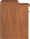 vidaXL - Gangbankje - SANDNES - 45x40x50 - cm - massief - grenenhout