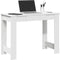 vidaXL - Bureau - 100x45x75 - cm - bewerkt - hout - wit