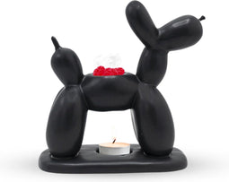 Scentchips® Balloon Dog - Waxbrander - Geurbrander - Oliebrander - Wax Melts Brander - Aromabrander - Ook Geschikt Voor Essentiële Oliën - Geurolie - Waxmelts - Zwart