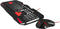 Toetsenbord met Gaming Muis Tacens MCP1 Zwart Rood