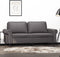vidaXL - Tweezitsbank - 140 - cm - kunstleer - grijs