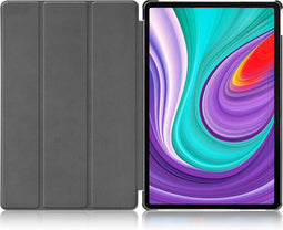 imoshion Tablet Hoes Geschikt voor Lenovo Tab P11 Pro - imoshion Trifold Bookcase - Donkergroen /Donkergroen