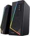 Trust GXT 609 Zoxa - Stereospeakerset - RGB-verlichting 12W - Zwart