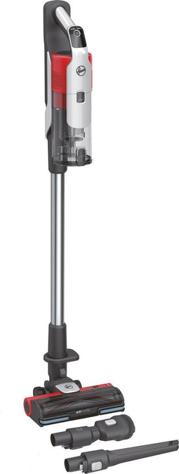 Hoover HF910H 011 - Multifunctionele bezem - 21,6V Lithium - Borstelloze motor 350W - 30min autonomie - 62AW zuigkracht - Turbofunctie 130AW - LED-scherm - 4 zuigmodi - Antikronkelborstel - Snelladen 3,5u