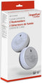 Angeleye Rookmelder Sb5-tp-ae - Optisch - 9V vervangbare batterij - Wit (2 stuks)