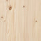 vidaXL - Kerstdecoratie - kerstboom - 210 - cm - massief - grenenhout