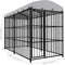 vidaXL - Hondenkennel - voor - buiten - met - dak - 300x150x210 - cm
