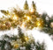 vidaXL - Kerstslinger - met - LED-lampjes - 2,7 - m - PVC - groen