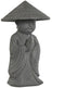 Decoratieve figuren Home ESPRIT Grijs Monnik Orientaals 30 x 30 x 51 cm
