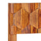 Bedframe zonder matras massief hout 200x200 cm
