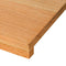 vidaXL - Vensterbanken - 2 - st - 110x30x2 - cm - massief - eikenhout - lichtbruin