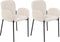 Set van 2 eetkamerstoelen ALBEE Beige