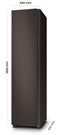 Samsung Air Dresser DF60A8500HG - AirDresser met AI-functie en geurfilter - amberbruin