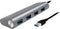 LogiLink UA0307 - USB Hub - 4x USB 3.2 Gen 1 Type-A - Aluminium
