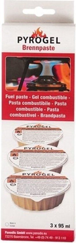 Pyrogel - Brandpasta Cups - Veilig voor binnen gebruik - Set van 3 (set van 3)