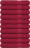 vidaXL - Saunahanddoeken - 10 - st - 80x200cm - 360g/m² - 100% - katoen - bordeauxrood
