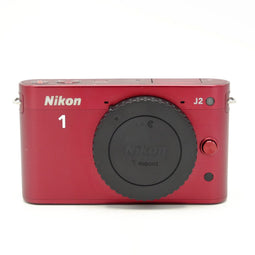 Nikon 1 J2 - Camera Body - Aantal Opnamen 6300 - Rood (Occ)