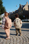 Konges Sløjd Jody Teddy Jacket/Jas met fleece - Swan - Maat 2 jaar