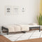 vidaXL - Slaapbank - 90x190 - cm - massief - grenenhout - grijs