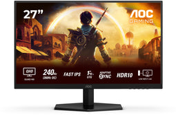 AOC Q27G42ZE - Gaming Monitor - 27" QHD 240Hz 1ms - Zwart