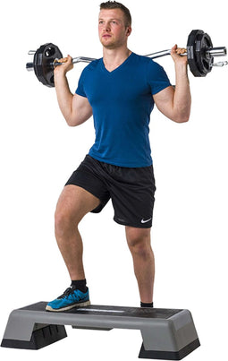 Tunturi Aerobic Step Pro - Professionele step - Verstelbaar tot 25 cm - Zwart