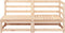 vidaXL - Tuinbank - 2-zits - massief - grenenhout