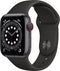 Apple Watch Series 6 - Smartwatch - Zuurstofsaturatie ECG Always-on Retina-display - Zwart (40 mm)