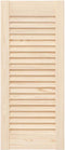 vidaXL - Kastdeuren - met - lamellen - 2 - st - 69x29,5 - cm - massief - grenenhout