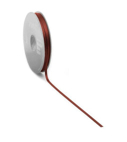 Satijnlint PREMIUM - Double face 6mm x 50 meter - Warm red