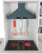 Small Foot - Houten Speelkeuken met Wasmachine en Geluid - Wit Grijs Rood