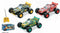 Politiewagen op Afstandsbediening Hot Wheels Rock Monster Hot Wheels 63339 (17 x 13 x 17 cm)