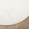 vidaXL - Vloerkleed - OVIEDO - laagpolig - Ø - 160 - cm - crèmekleurig