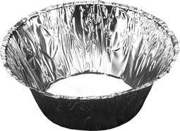 Bak | Aluminium | 80ml | Ø45mm | zilver | 1000 stuks