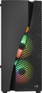 Aerocool Wave - Midi Tower PC - 4x 120mm RGB fans - Zwart