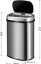 Automatische Prullenbak - Sensorprullenbak - 50 Liter - Zilver - Rechthoek