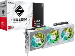 ASRock Radeon RX 9060 XT - Videokaart - 16GB GDDR6 - Steel Legend OC (2023)