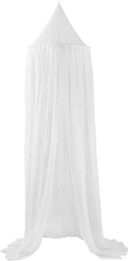 Meyco klamboe - Wieg/ledikant/peuterbed - Bescherming tegen muggen - Uni wit