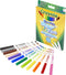 Crayola Supertips - Viltstiften - 12 Wasbare Viltstiften - Multi (12 stuks)