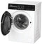 WHIRLPOOL WPM27WADSBE - Vrijstaande wasmachine - 12 kg - 1400 tpm - Wit met zwarte deur