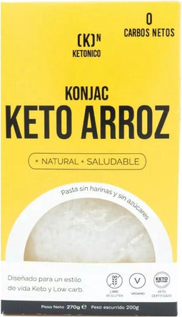 Rijstpasta Ketonico Conscious Konjac (8 Stuks)