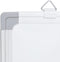 vidaXL Whiteboard magnetisch inklapbaar 120x80x1,7 cm aluminium