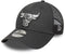 Chicago Bulls NBA Dark Grey 9FORTY Trucker Adjustable Cap