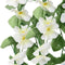 vidaXL Kunstbloemslingers 3 st 85 cm wit