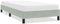 vidaXL - Bedframe - zonder - matras - 80x210 - cm - fluweel - lichtgrijs