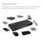 Wavlink UG69DK1 - USB-C Ultra 5K Docking Station - Dual 4K Display - 13 poorten