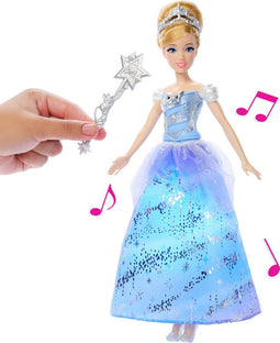 Disney - Assepoester - Betoverende baljurk met toverstafje en licht- en geluidseffecten - Meerkleurig
