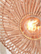 GOOD&MOJO Wandlamp Zanzibar - Rotan - Ø40cm - Binnen Modern
